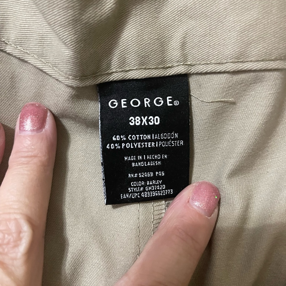 Lot of 2 pair men’s kaki pants